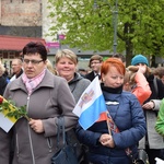 Powitanie ikony MB Częstochowskiej w parafii św. Wawrzyńca w Kutnie