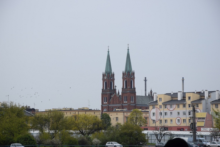 Powitanie ikony MB Częstochowskiej w parafii św. Wawrzyńca w Kutnie