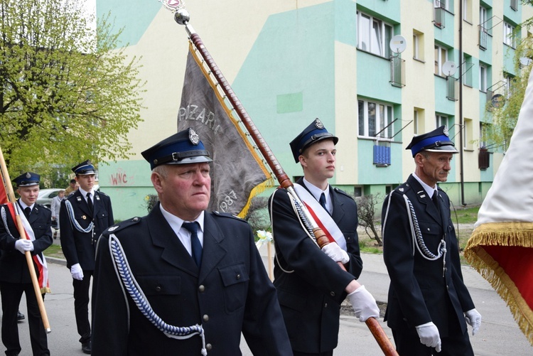 Powitanie ikony MB Częstochowskiej w parafii św. Wawrzyńca w Kutnie