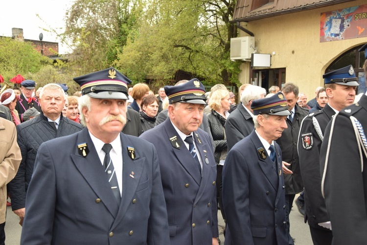 Powitanie ikony MB Częstochowskiej w parafii św. Wawrzyńca w Kutnie