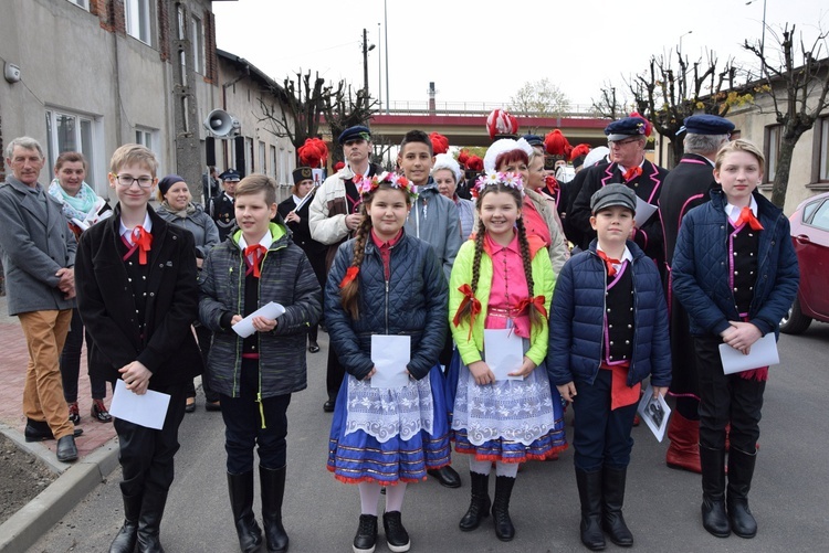 Powitanie ikony MB Częstochowskiej w parafii św. Wawrzyńca w Kutnie