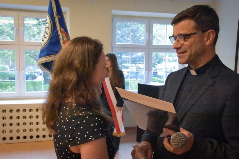 Pożegnanie abiturientów w Salezie