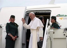 Franciszek przybył do Egiptu