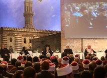 Podczas konferencji na Uniwersytecie Al Azhar