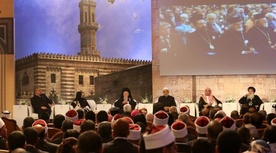 Podczas konferencji na Uniwersytecie Al Azhar