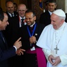 Papież Franciszek i prezydent Abdel Fattah al-Sisi