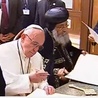 Papież i patriarcha podpisują wspólną deklarację