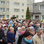 Powitanie ikony MB Częstochowskiej w parafii św. Jana Chrzciciela w Kutnie