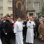 Powitanie ikony MB Częstochowskiej w parafii św. Jana Chrzciciela w Kutnie