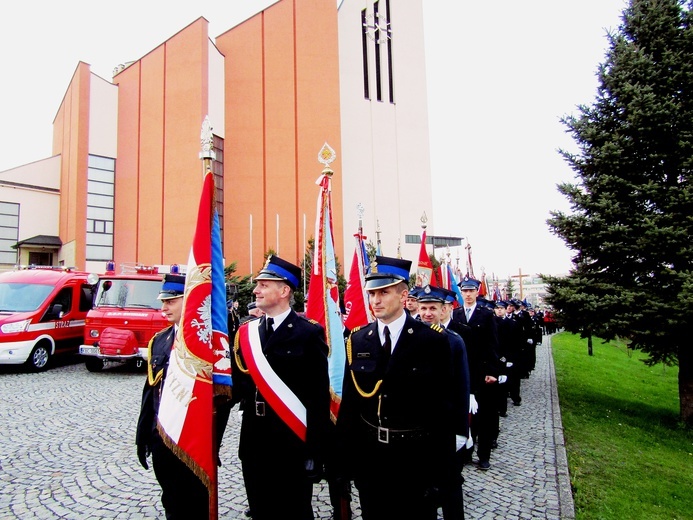 Strażacy z powiatu w Bochni