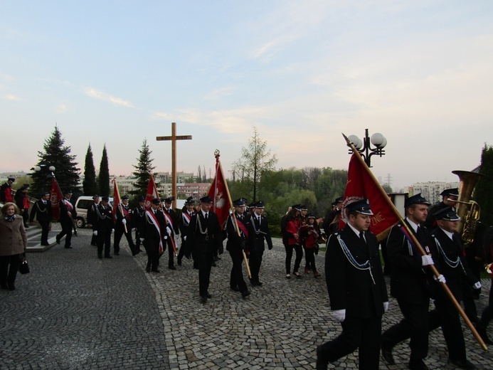 Strażacy z powiatu w Bochni