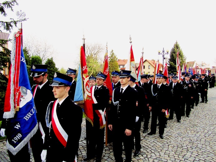 Strażacy z powiatu w Bochni