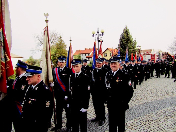 Strażacy z powiatu w Bochni