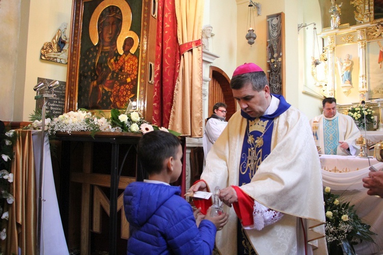 Powitanie ikony MB Częstochowskiej w Głogowcu