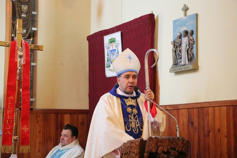Powitanie ikony MB Częstochowskiej w Głogowcu