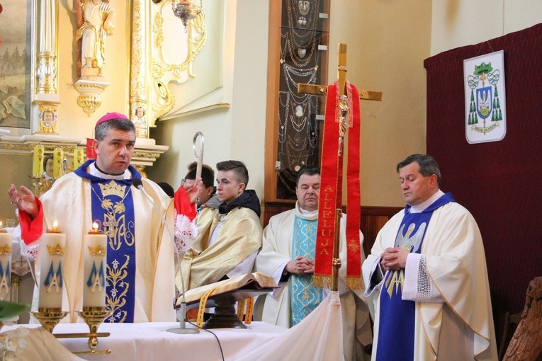 Powitanie ikony MB Częstochowskiej w Głogowcu