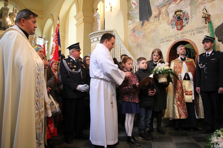 Powitanie ikony MB Częstochowskiej w Głogowcu