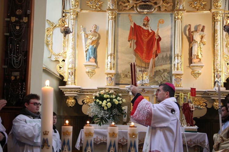 Powitanie ikony MB Częstochowskiej w Głogowcu