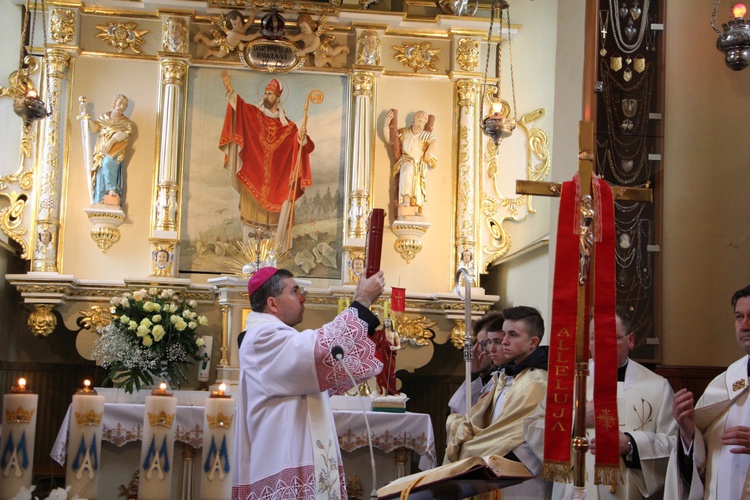 Powitanie ikony MB Częstochowskiej w Głogowcu