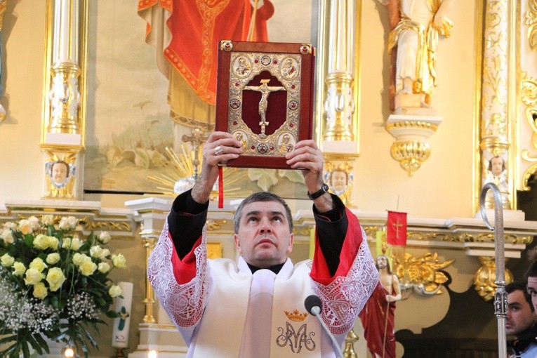 Powitanie ikony MB Częstochowskiej w Głogowcu