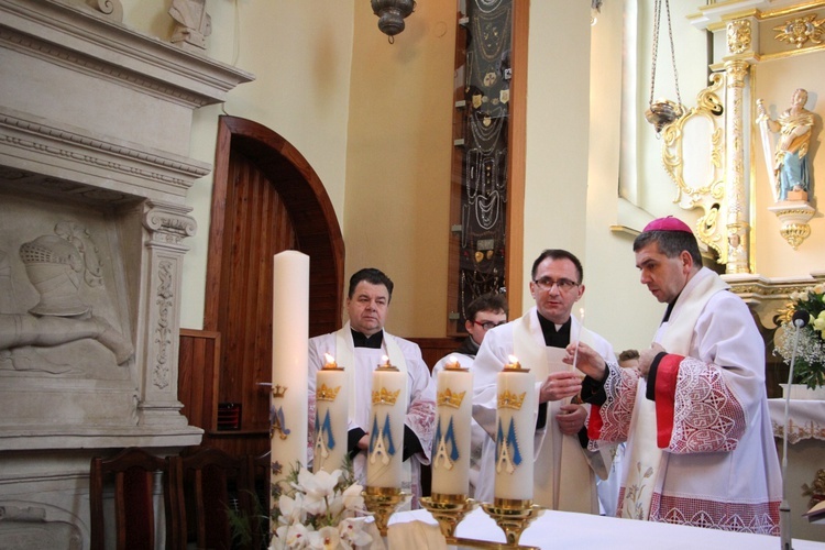 Powitanie ikony MB Częstochowskiej w Głogowcu