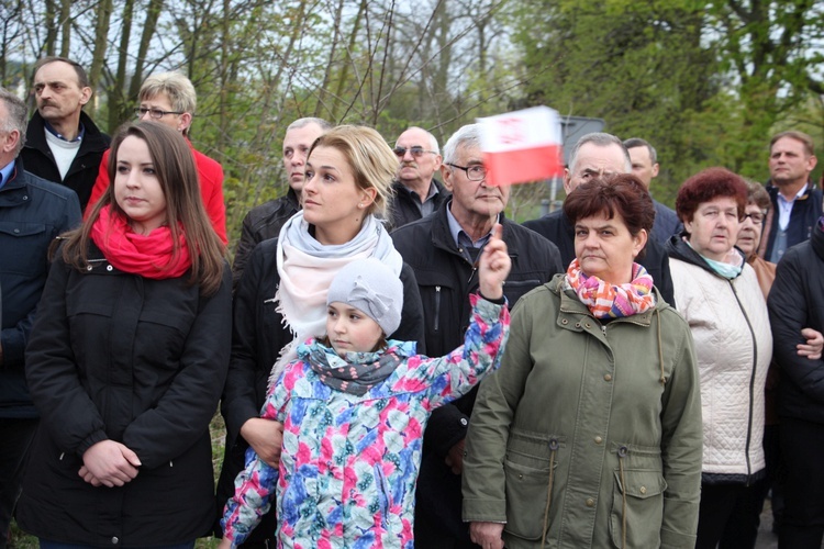 Powitanie ikony MB Częstochowskiej w Głogowcu