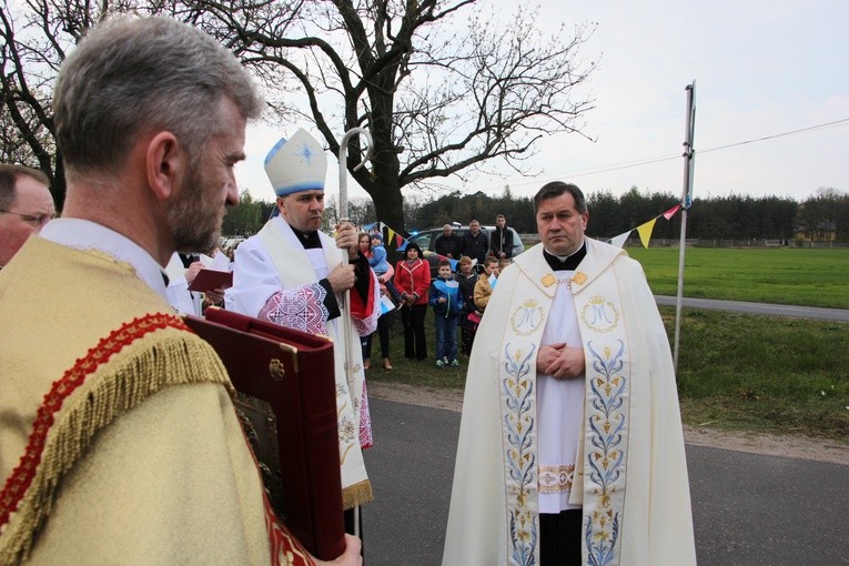 Powitanie ikony MB Częstochowskiej w Głogowcu