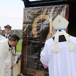 Powitanie ikony MB Częstochowskiej w Głogowcu