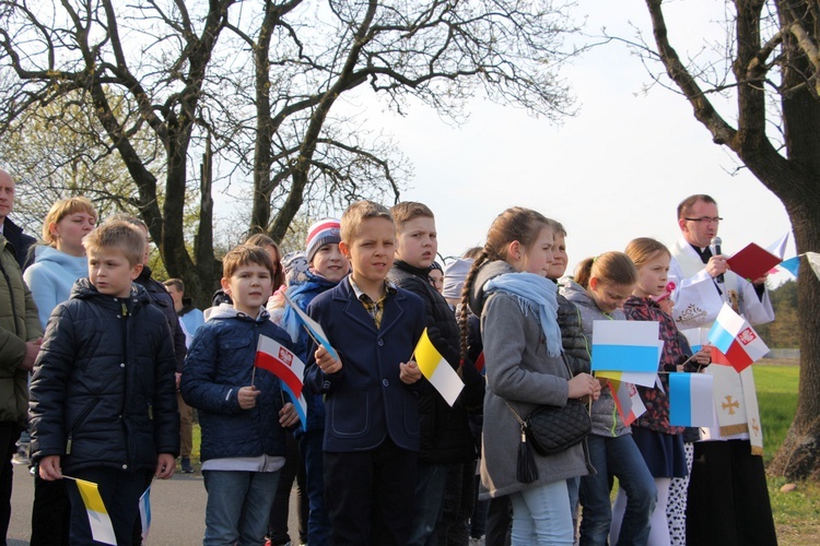 Powitanie ikony MB Częstochowskiej w Głogowcu