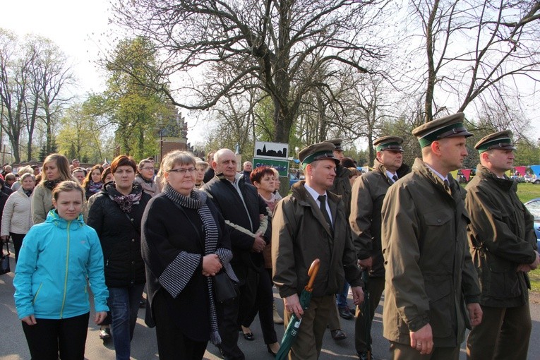 Powitanie ikony MB Częstochowskiej w Głogowcu