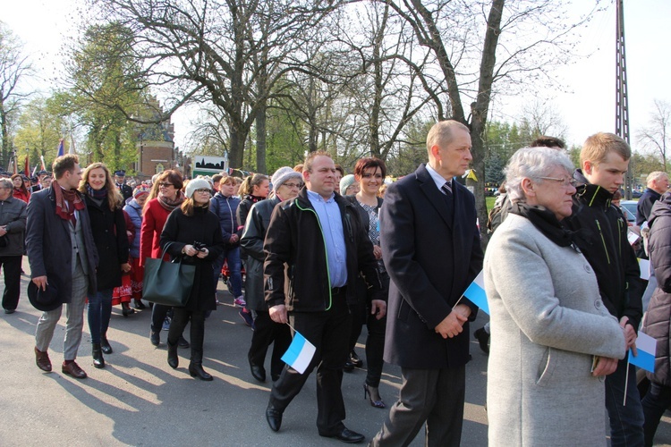 Powitanie ikony MB Częstochowskiej w Głogowcu