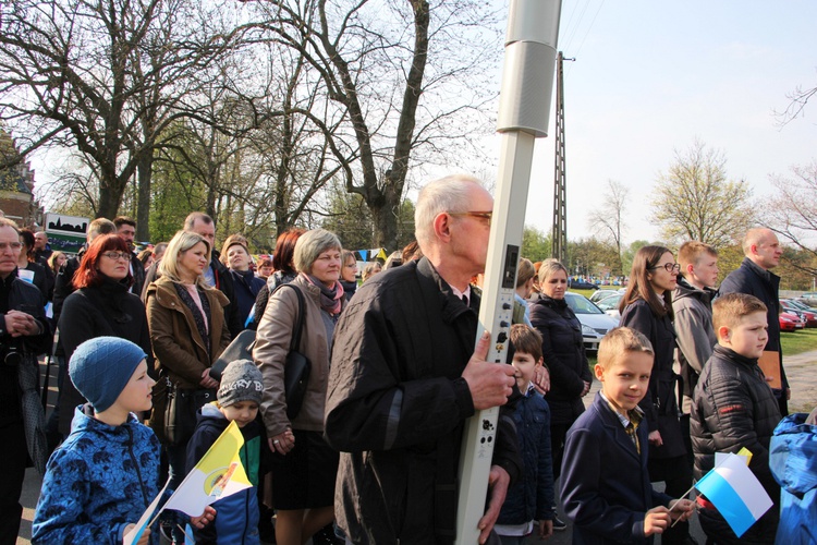 Powitanie ikony MB Częstochowskiej w Głogowcu