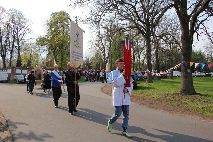 Powitanie ikony MB Częstochowskiej w Głogowcu