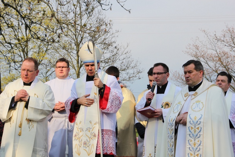 Powitanie ikony MB Częstochowskiej w Głogowcu