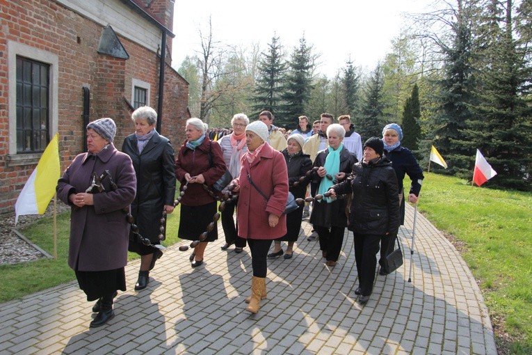 Powitanie ikony MB Częstochowskiej w Głogowcu