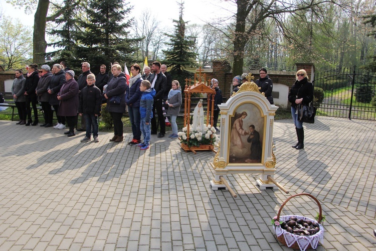 Powitanie ikony MB Częstochowskiej w Głogowcu