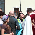 Msza św. na rozpoczęcie 5. pielgrzymki do Łagiewnik