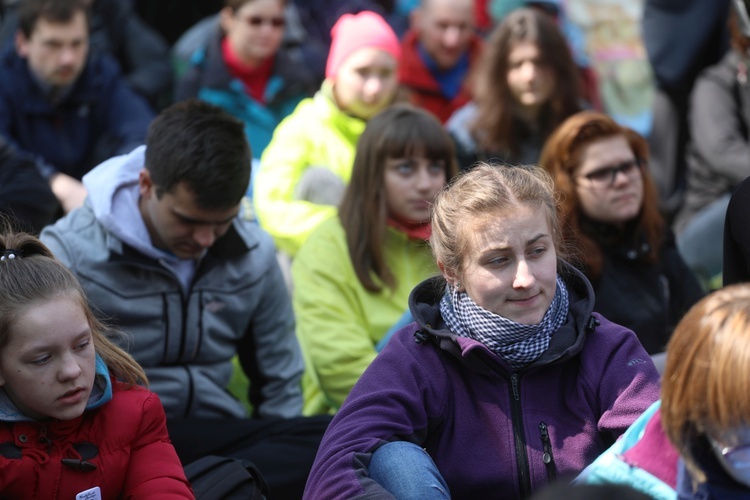 Msza św. na rozpoczęcie 5. pielgrzymki do Łagiewnik