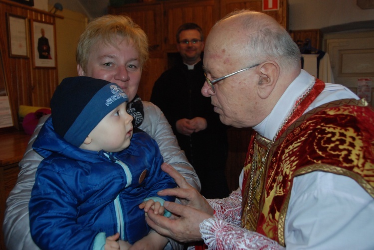 Powitanie ikony MB Częstochowskiej w Łaniętach