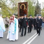 Powitanie ikony MB Częstochowskiej w Łaniętach