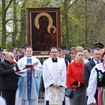 Powitanie ikony MB Częstochowskiej w Łaniętach