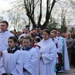 Powitanie ikony MB Częstochowskiej w Łaniętach