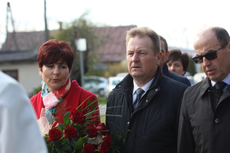 Powitanie ikony MB Częstochowskiej w Łaniętach