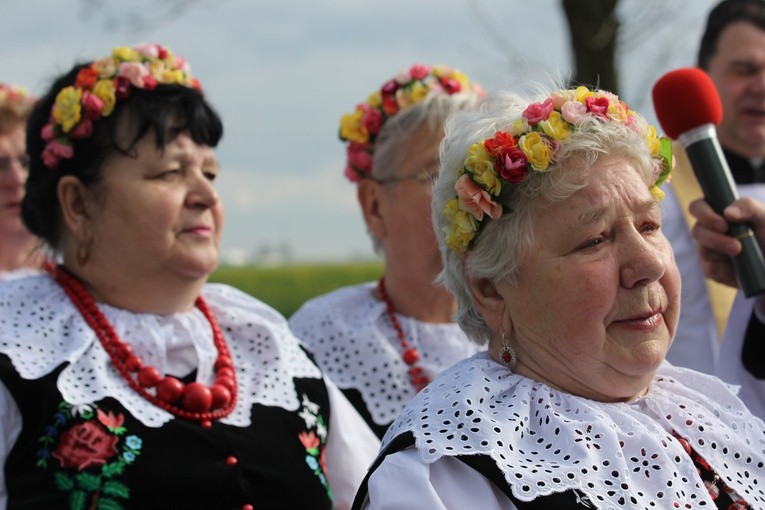 Powitanie ikony MB Częstochowskiej w Łaniętach