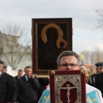 Powitanie ikony MB Częstochowskiej w Łaniętach