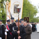 Powitanie ikony MB Częstochowskiej w Łaniętach