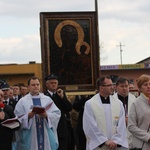 Powitanie ikony MB Częstochowskiej w Łaniętach