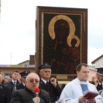 Powitanie ikony MB Częstochowskiej w Łaniętach