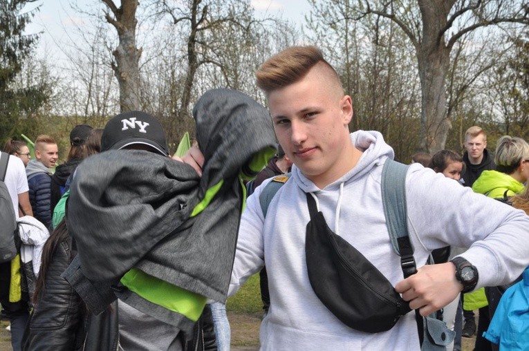 Pielgrzymka "Promienista" - dzień I - grupa z Barwic