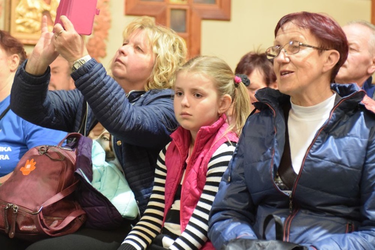 Pielgrzymka do Matki Bożej Dobrej Rady - U celu